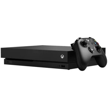 Игровая приставка Microsoft Xbox One X 1 ТБ, черный,